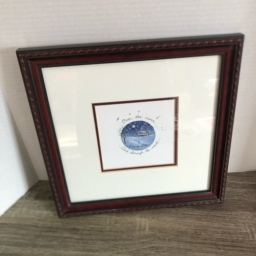Winter Theme Framed Art